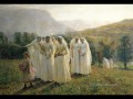 Young Women Going to a Procession countryside Realist Jules Breton